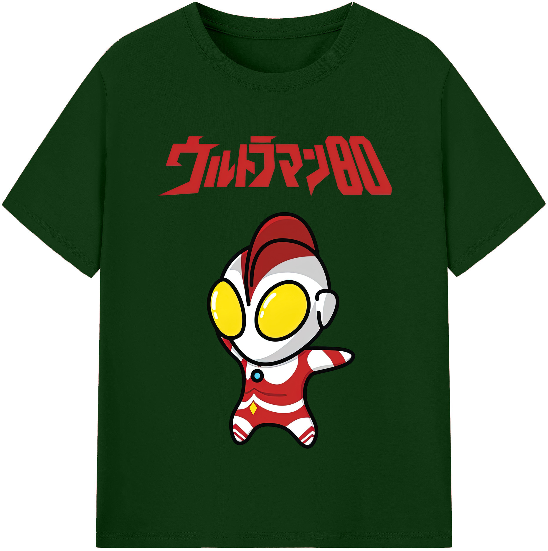 （画像用） ウルトラマン Ultraman 綿100％半袖Tシャツ（フロントプリント）